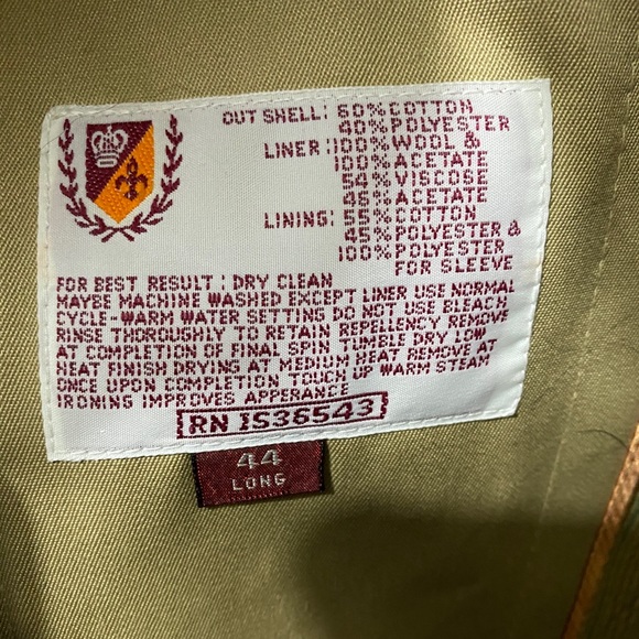 Amazing Baracuta Lined Trench Coat - Picture 2 of 9